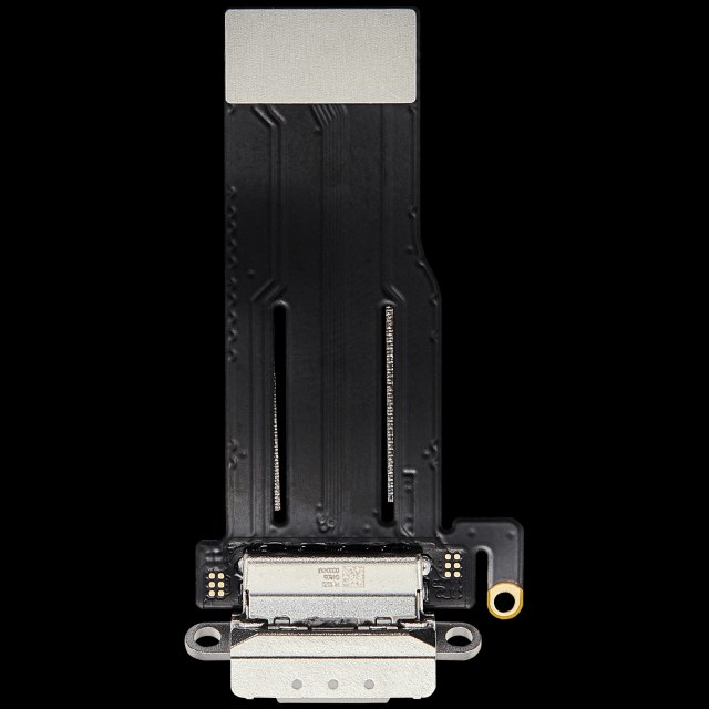 Flat connettore di ricarica per iPad Pro 13" 7th Gen (2024) (WiFi / Cellular) (Aftermarket Plus) (Argento)