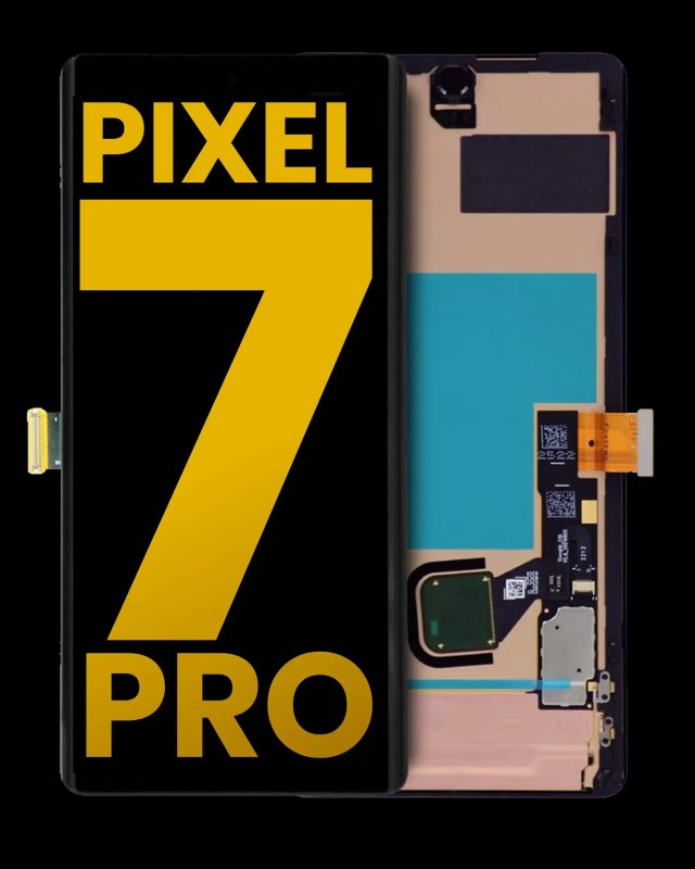 Display OLED completo senza Frame (con Fingerprint Sensore) per Google Pixel 7 Pro (Refurbished) (tutti i colori)