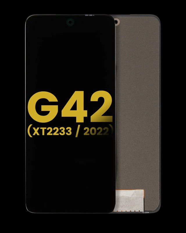 Display OLED completo senza Frame per Motorola Moto G42 (XT2233 / 2022) (Refurbished) (tutti i colori)