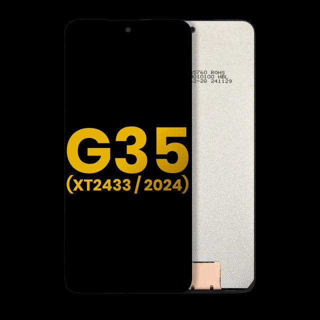 Display LCD completo senza Frame per Motorola Moto G35 5G (XT2433 / 2024) (Refurbished) (tutti i colori)