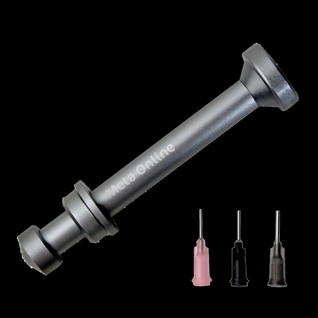 Metal Syringe Plunger per Solder Paste/Flux/Glue/Solder Mask (PolarTronix)