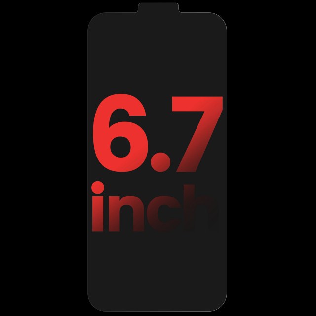 Lente adesivo per iPhone (6.7 inch) (100 pezzi)