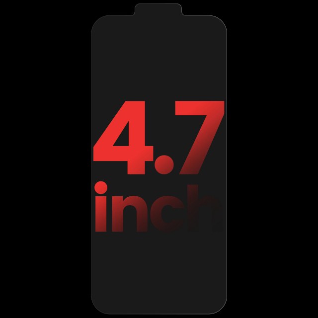 Lente adesivo per iPhone (4.7 inch) (100 pezzi)