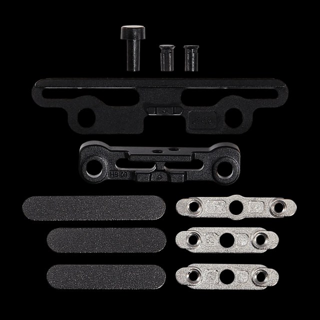 Full Button e staffa Set per iPad Pro 11" 5th Gen (2024) / Pro 13" 7th Gen (2024) (11 set pezzi) (Grigio)