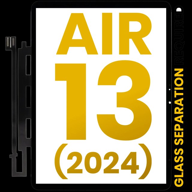 Touch screen per iPad Air 13" (2024) / Air 13" (2025) (separazione vetro richiesta) (Premium)