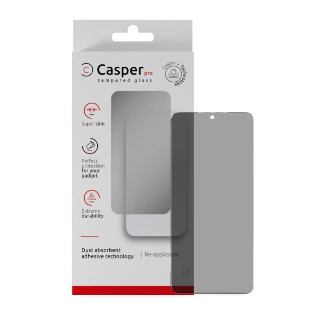 Casper Pro Vetro temperato per Samsung Galaxy S25 Edge (confezione retail) (Privacy)