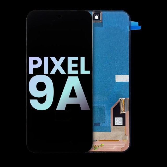 Display OLED completo senza Frame per Google Pixel 9a (Service Pack) (tutti i colori)