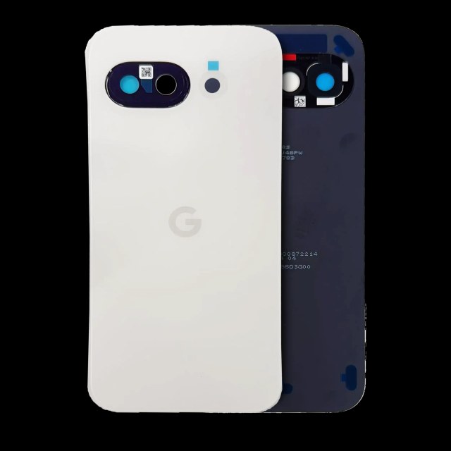vetro cover posteriore per Google Pixel 9a (Service Pack) (Porcelain)