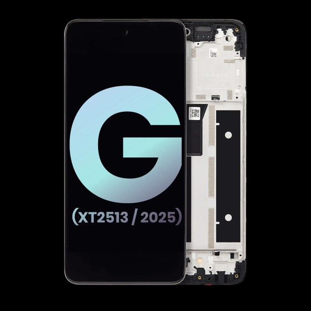 Display LCD completo con Frame per Motorola Moto G 5G (XT2513 / 2025) (Service Pack) (tutti i colori)