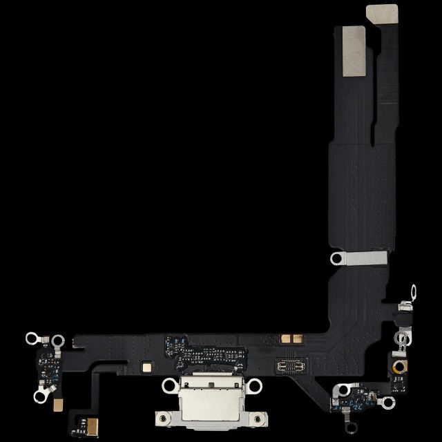 Flat connettore di ricarica per iPhone 16 (Aftermarket Plus) (Bianco)