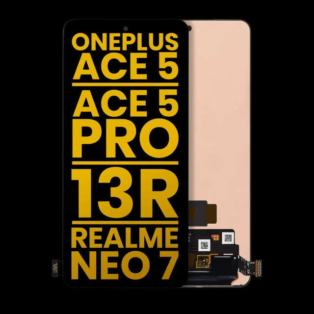 Display OLED completo senza Frame per OnePlus Ace 5 5G / Ace 5 Pro 5G / 13R / Realme Neo 7 5G (Refurbished) (tutti i colori)