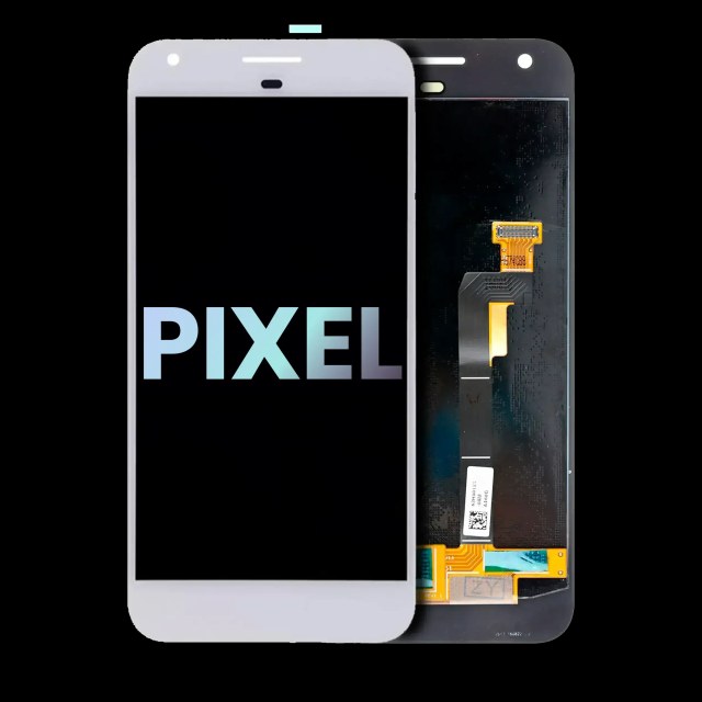Display OLED completo senza Frame per Google Pixel (Service Pack) (Bianco)