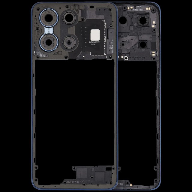Frame centrale per Motorola Moto G 5G (XT2513 / 2025) (Sapphire Blu)