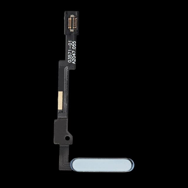 Tasto accensione flat per iPad Mini 7 (2024) (WiFi / Celluar) (Aftermarket Plus) (Blu)