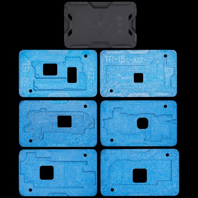 TR Frame centrale BGA Plant Tin Platform per iPhone X-16 Pro Max (XZZ)