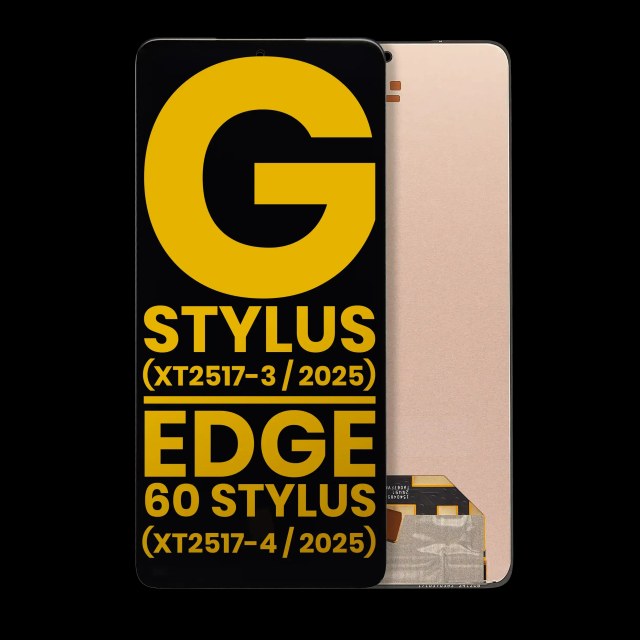 Display OLED completo senza Frame per Motorola Moto G Stylus 5G (XT2517- 1 / 2 / 3 / 2025) / Edge 60 Stylus (XT2517-4 / 2025) (Refurbished) (tutti i colori)