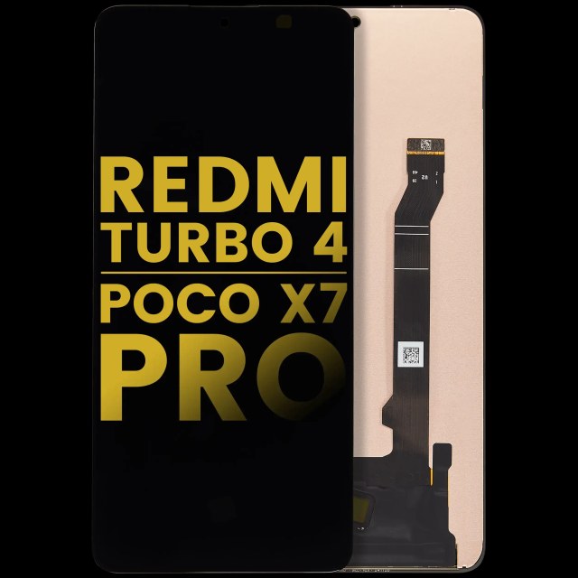 Display OLED completo senza Frame per Xiaomi Redmi Turbo 4 / Xiaomi Poco X7 Pro (Refurbished) (tutti i colori)