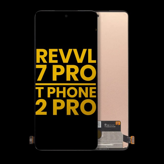 Display OLED completo senza Frame per T-Mobile Revvl 7 Pro / T Phone 2 Pro 5G (Refurbished) (tutti i colori)