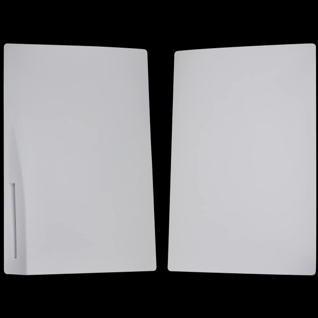 Faceplate Cover (Top e Bottom) per Sony PlayStation 5 Disc Edition (Bianco)