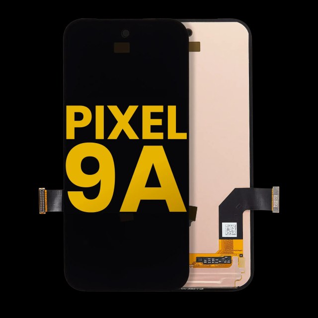 Display OLED completo senza Frame (senza Fingerprint Sensore) per Google Pixel 9a (Refurbished) (tutti i colori)