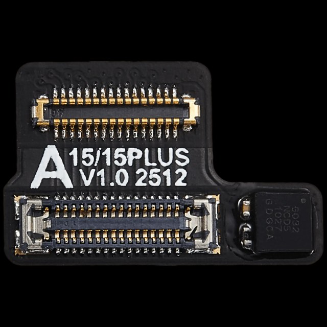 Clone-DZ03 Tag-on Face lD Repair FPC Cavo per iPhone 15 / 15 Plus (Qianli)