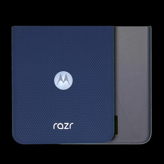 Base vetro cover posteriore per Motorola Razr / Razr 60 (XT2553 / 2025) (Service Pack) (Gibraltar Sea)