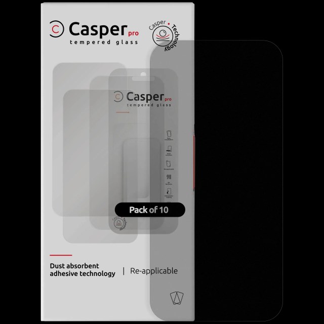 Casper Pro Vetro temperato per iPhone Air (10 pezzi) (Matte)