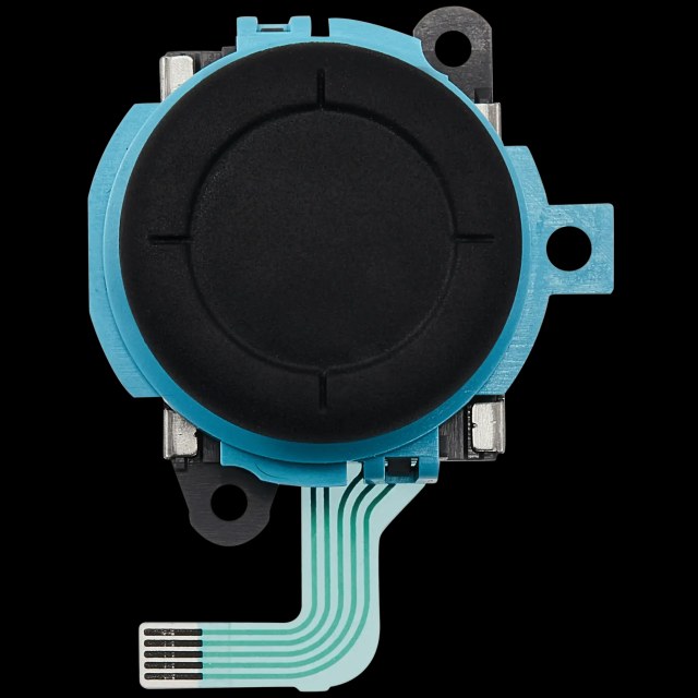 3D Analog Joystick Cap Thumbstick per Nintendo switch 2 Joy Con Controller (Blu)