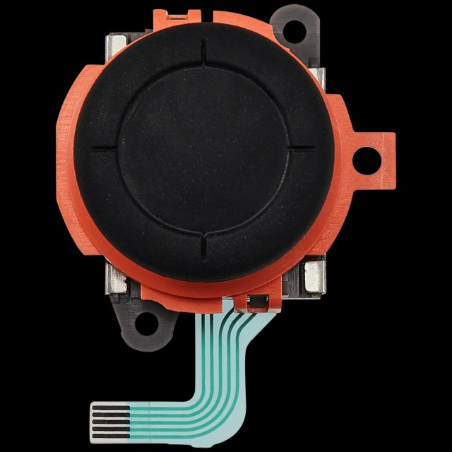 3D Analog Joystick Cap Thumbstick per Nintendo switch 2 Joy Con Controller (Arancione)