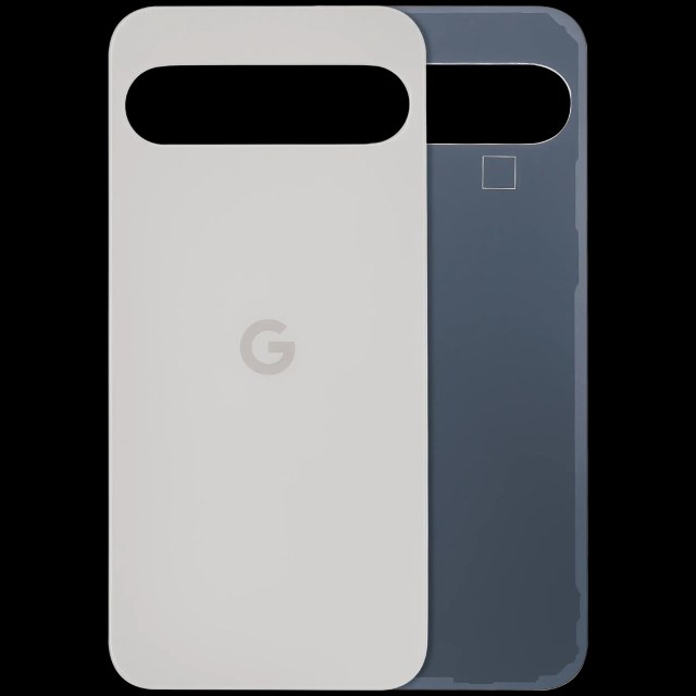 vetro cover posteriore per Google Pixel 9 Pro XL (Used Service Pack Pull: grado A) (Porcelain)