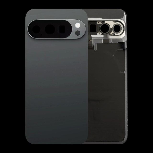 vetro cover posteriore per Google Pixel 10 Pro (Service Pack) (Grigio)