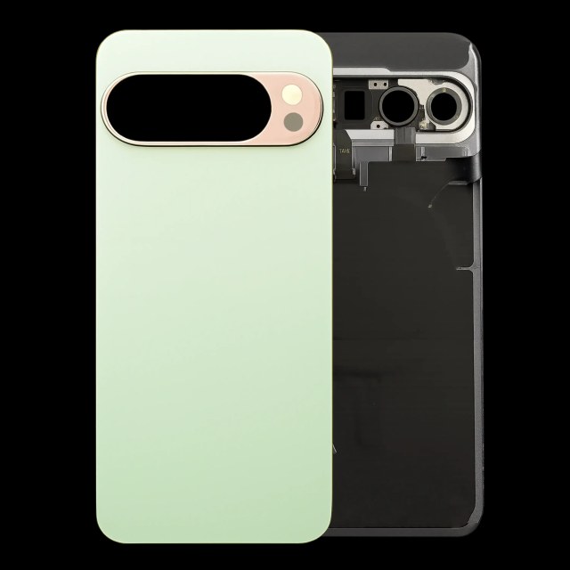 vetro cover posteriore per Google Pixel 10 Pro (Service Pack) (Verde)