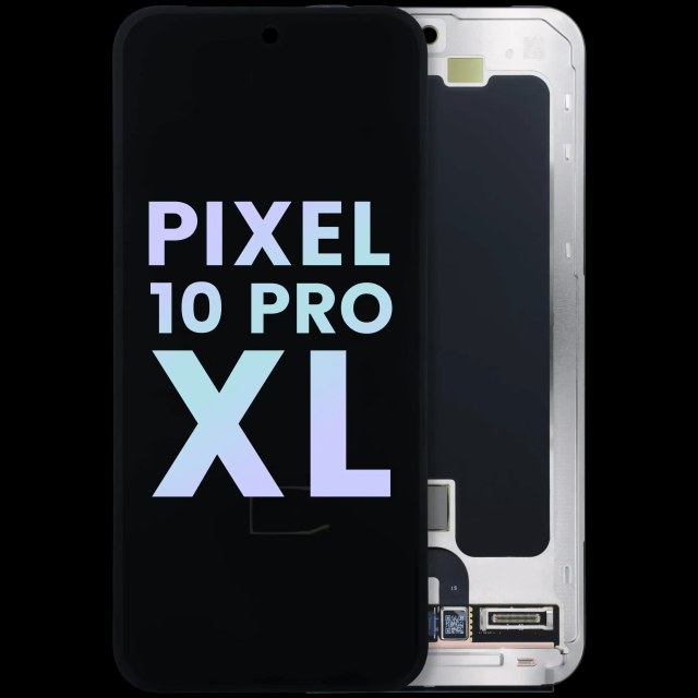 Display OLED completo senza Frame (con Fingerprint Sensore) compatibile per Google Pixel 10 Pro XL (Service Pack) (tutti i colori)