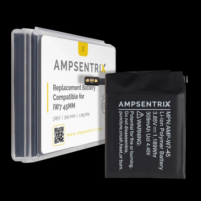 Batteria di ricambio per Watch Series 7 (45MM) (Ampsentrix)