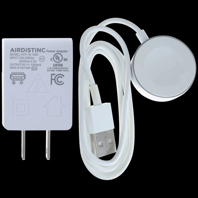Airdistinc Watch Magnetic Charging Cavo con USB-A Wall Power Adapter (US Version) (Bulk, Aftermarket)