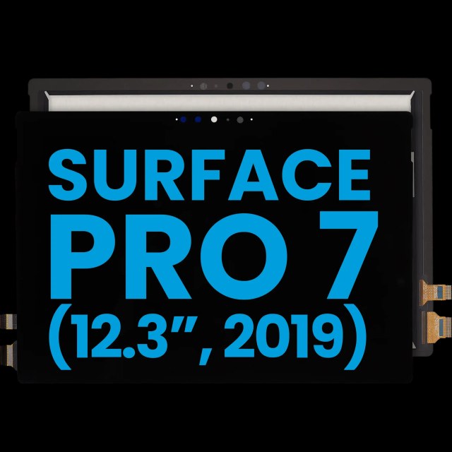 Display LCD completo con Touch screen per Microsoft Surface Pro 7 (Extension Cavo Included) (Aftermarket)