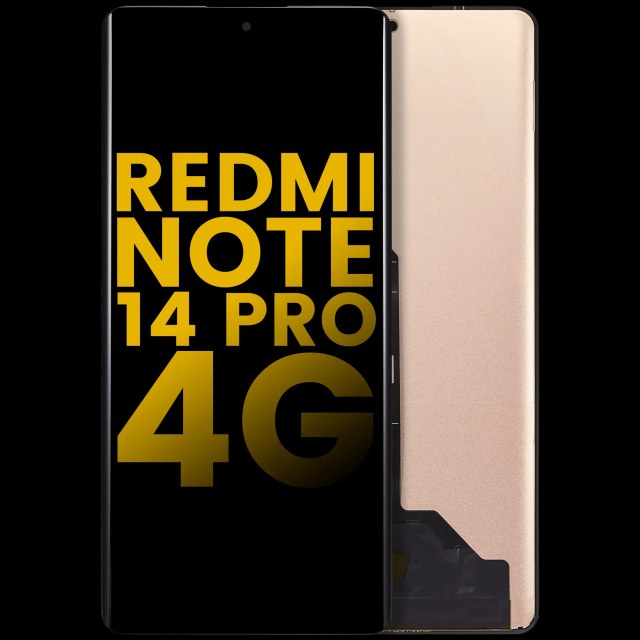 Display OLED completo senza Frame per Xiaomi Redmi Note 14 Pro 4G (Refurbished) (tutti i colori)