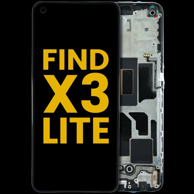 Display OLED completo con Frame per OPPO Find X3 Lite (Refurbished) (tutti i colori)