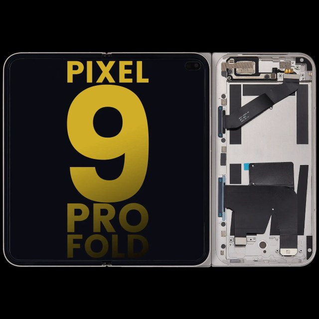 Inner Display OLED completo con Frame per Google Pixel 9 Pro Fold (Refurbished) (Porcelain)