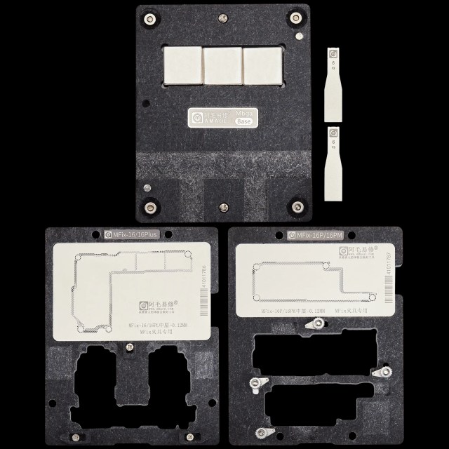 MFix-16 Series Mbga Scheda madre Middle Layer BGA Reballing Platform per iPhone 16 Series (Amaoe)