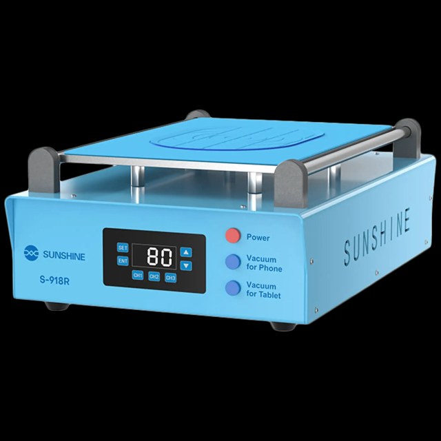 LCD Screen Separator Machine con Built-In Vacuum Pump (S-918R) (110V - 220V US Plug) (Sunshine)