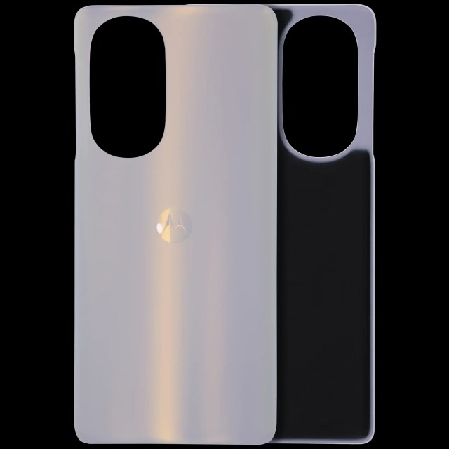 vetro cover posteriore per Motorola Moto Edge Plus / Edge 30 Pro (XT2201-1/4) / Edge X30 5G (XT2201 -2/6 /2022) (Service Pack) (Stardust Bianco)