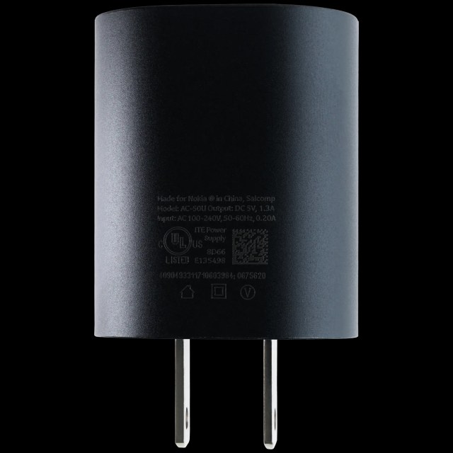 USB Type A Nokia Wall Power adapter (100-240v) (Service Pack Grade New)