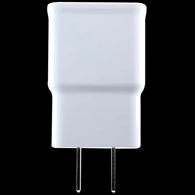 Samsung USB-A Travel Wall Power Adapter (5V / 2A / 10W) (100-240V) (US Version) (Service Pack Brand New, Bulk confezioneaging) (Bianco)