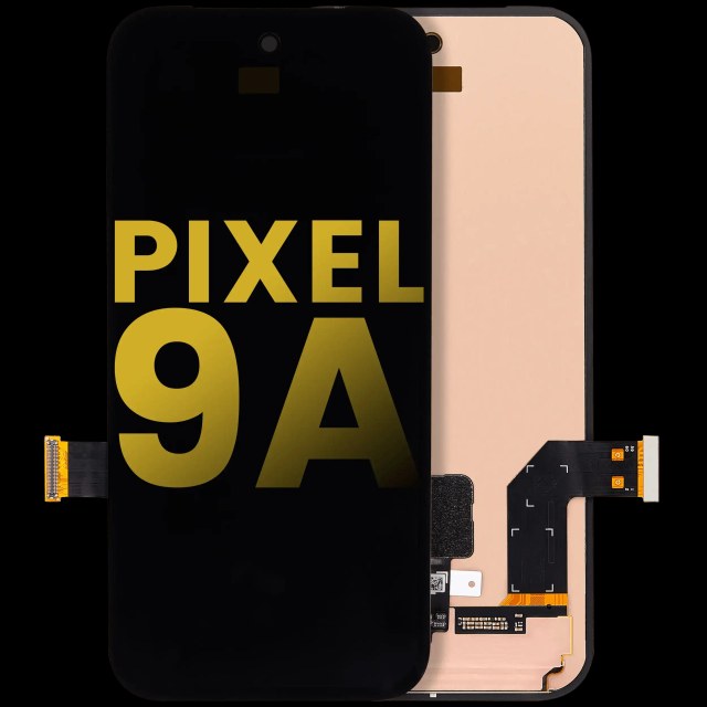 Display OLED completo senza Frame (con Fingerprint Sensore) per Google Pixel 9A (Refurbished) (tutti i colori)
