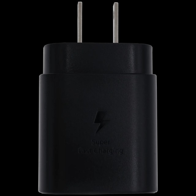Samsung USB-C Wall Adapter (Nero) (Service Pack Brand New)