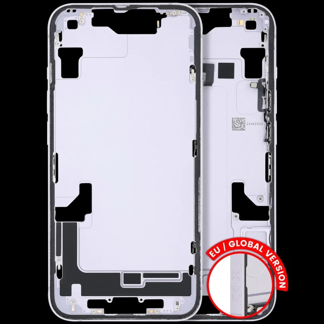 Frame centrale W/ Minuteria per iPhone 14 (EU / Global Version) (Used Service Pack Pull: Grade B) (Viola)