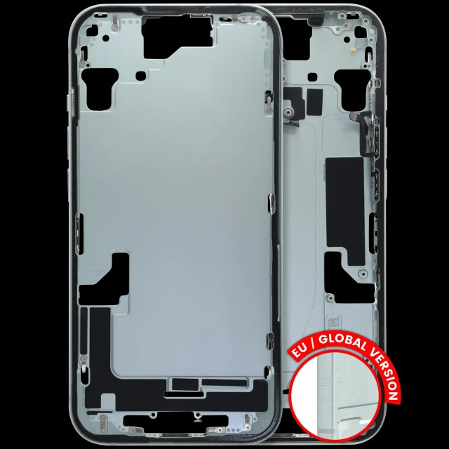 Frame centrale W/ Minuteria per iPhone 15 (EU / Global Version) (Used Service Pack Pull: Grade C) (Verde)