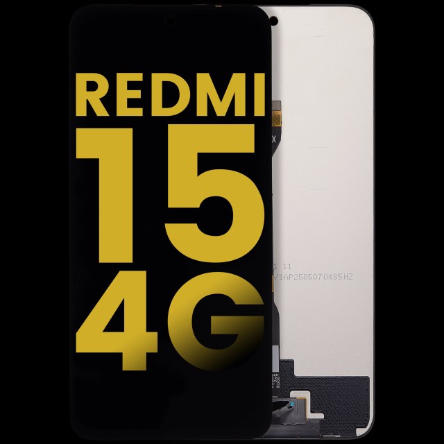 Display LCD completo senza Frame per Xiaomi Redmi 15 4G / Poco M7 4G (Refurbished) (tutti i colori)