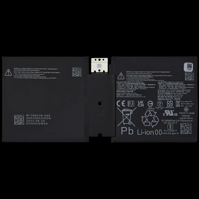 Batteria di ricambio per Microsoft Surface Go 4